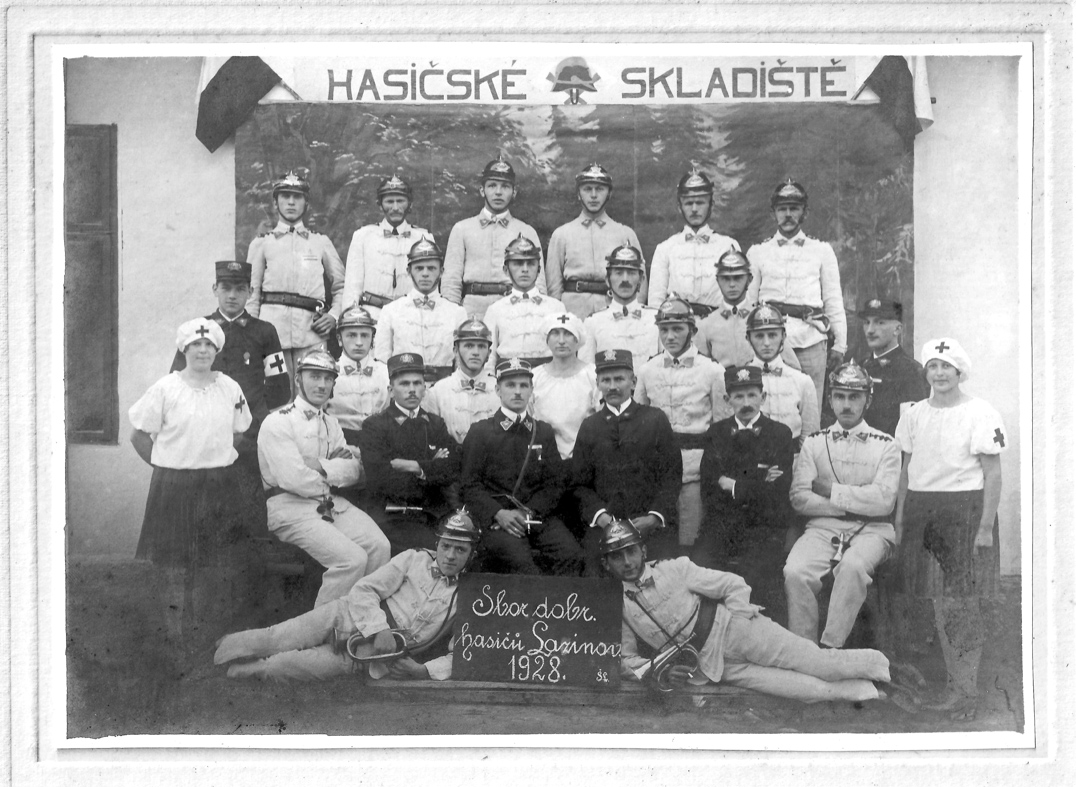 30. Sbor dobrovolných hasičů Lazinov – 1928 (foto: ?)